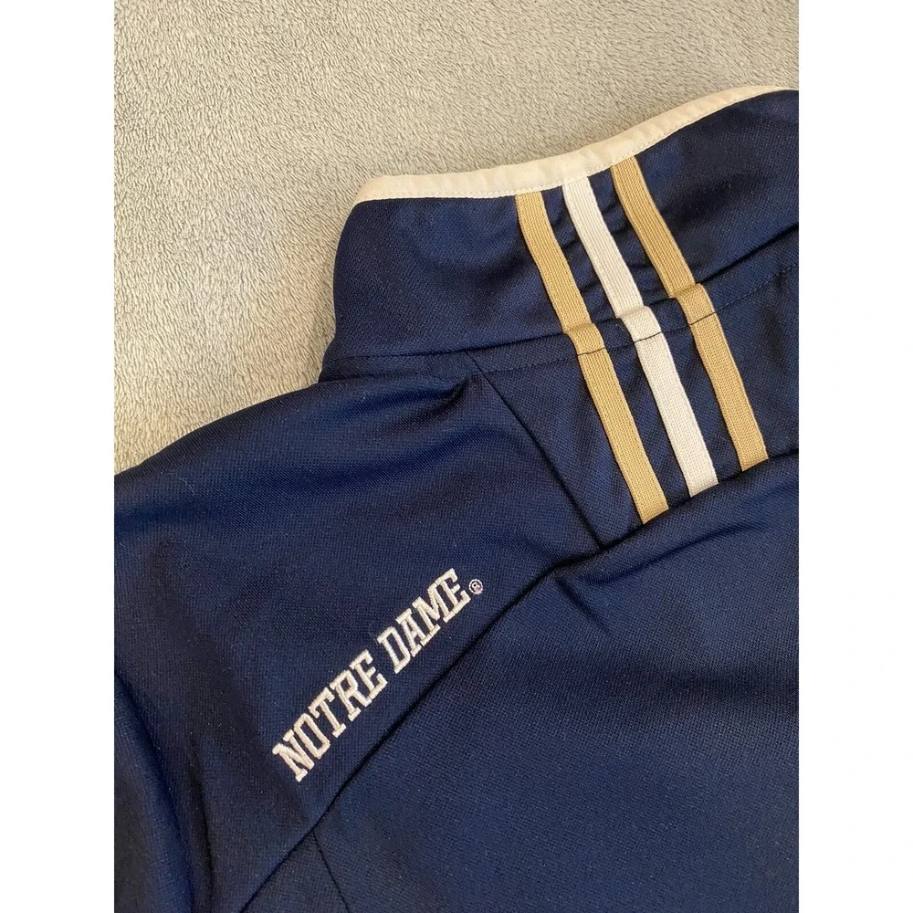 Mens‎ Adidas Notre Dame Fighting Irish Climawarn Full Zip Up Sweater Jacket M